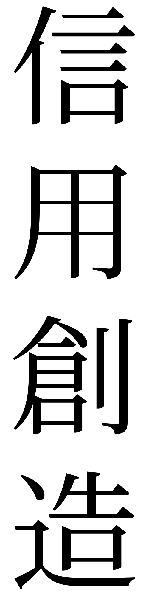 信用創造